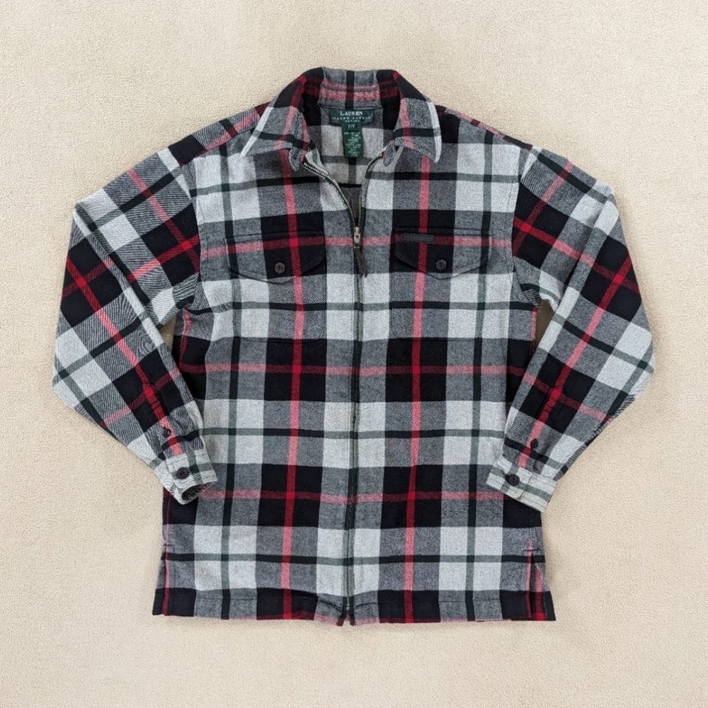 LRL Plaid Flannel Jacket SP - Picture 11 of 12